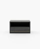 Laskasas BOWEN Bedside Cabinet & Table Smoked Eucalyptus Veneer Matte - Araco Interiors