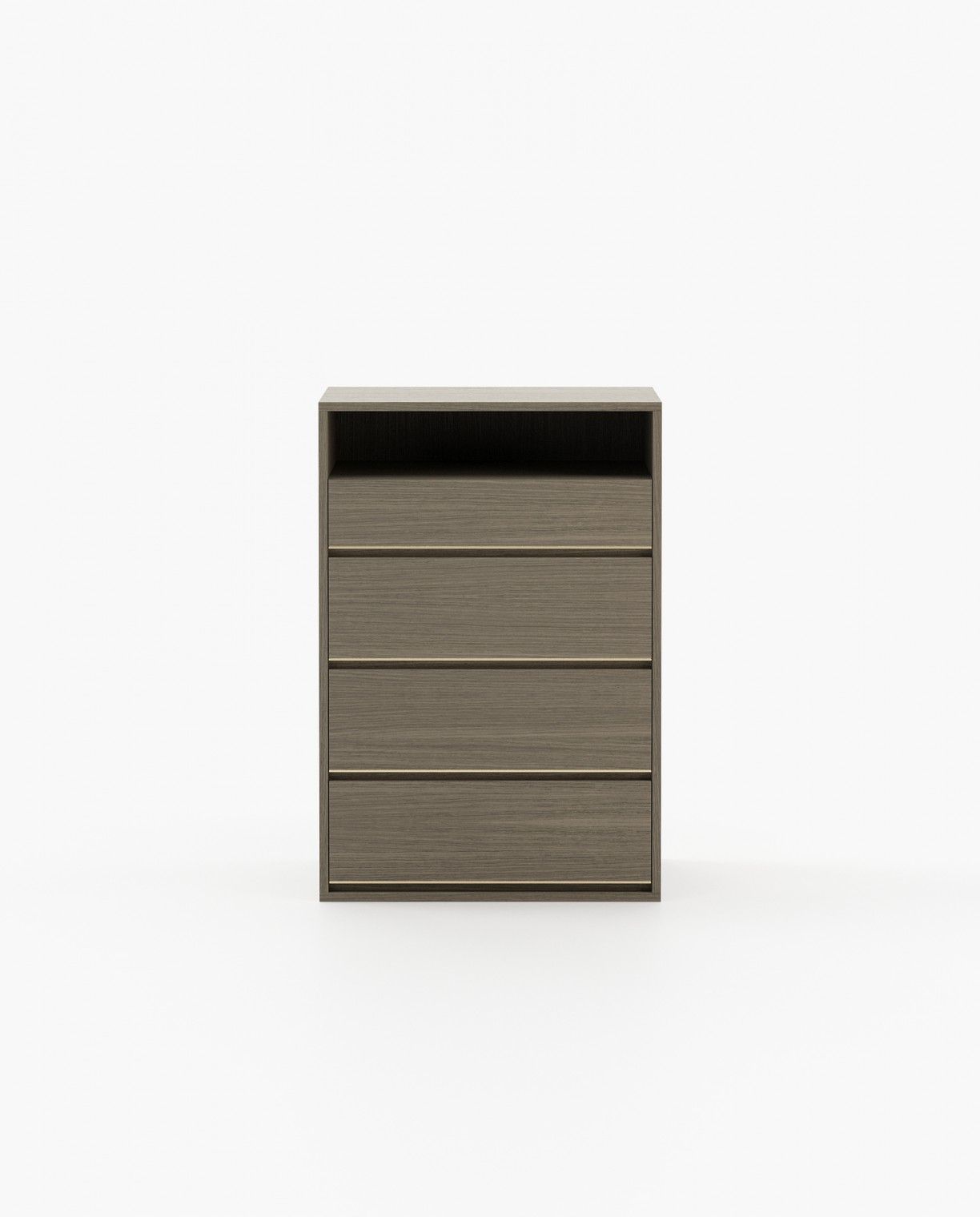 Laskasas BOWEN Tallboy Chest of Drawers Aged Oak Veneer Matte - Araco Interiors