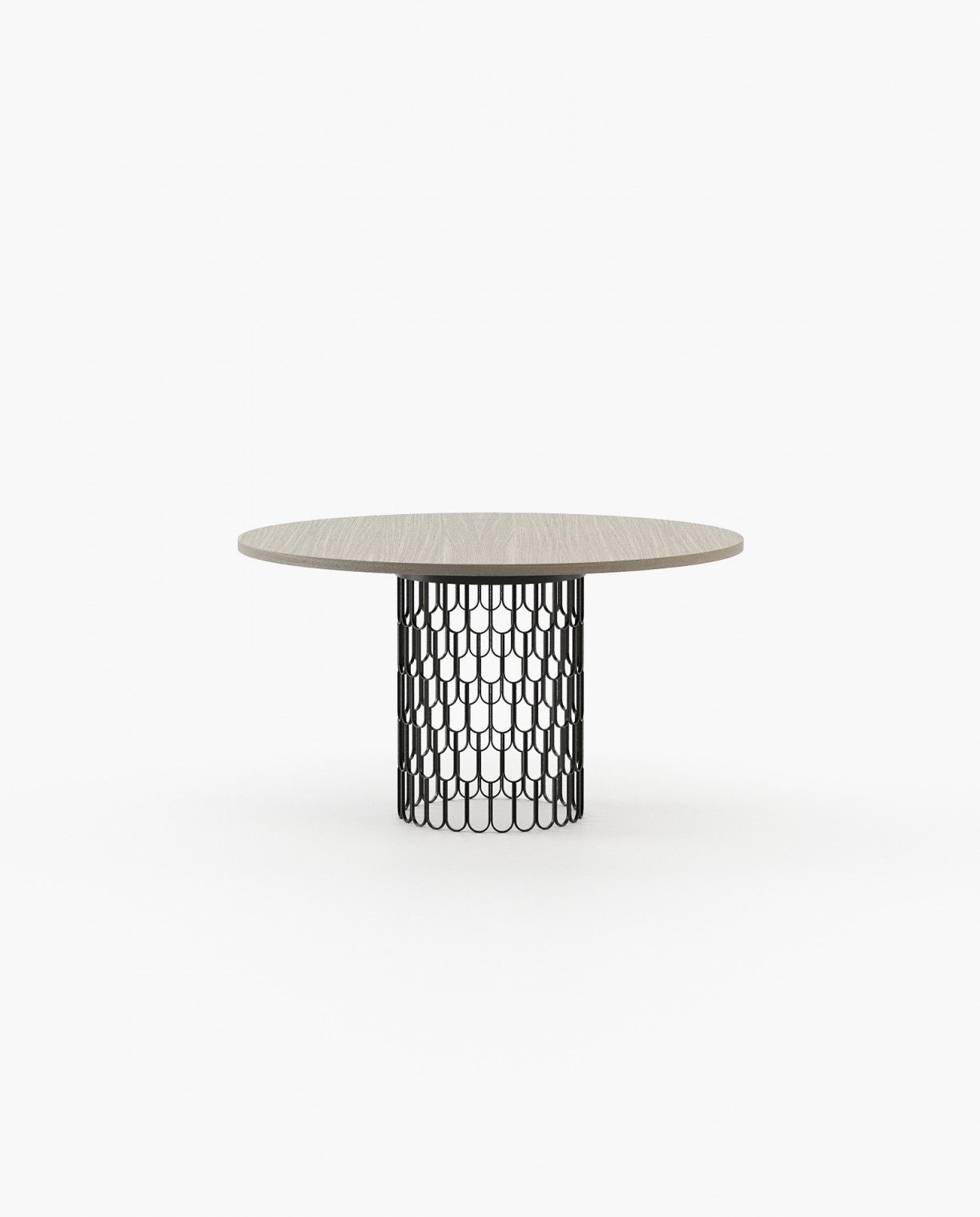 Laskasas BRENDA Dining & Bar Table Aged Oak Veneer Matte - Araco Interiors