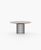 Laskasas BRENDA Dining & Bar Table Aged Oak Veneer Matte - Araco Interiors
