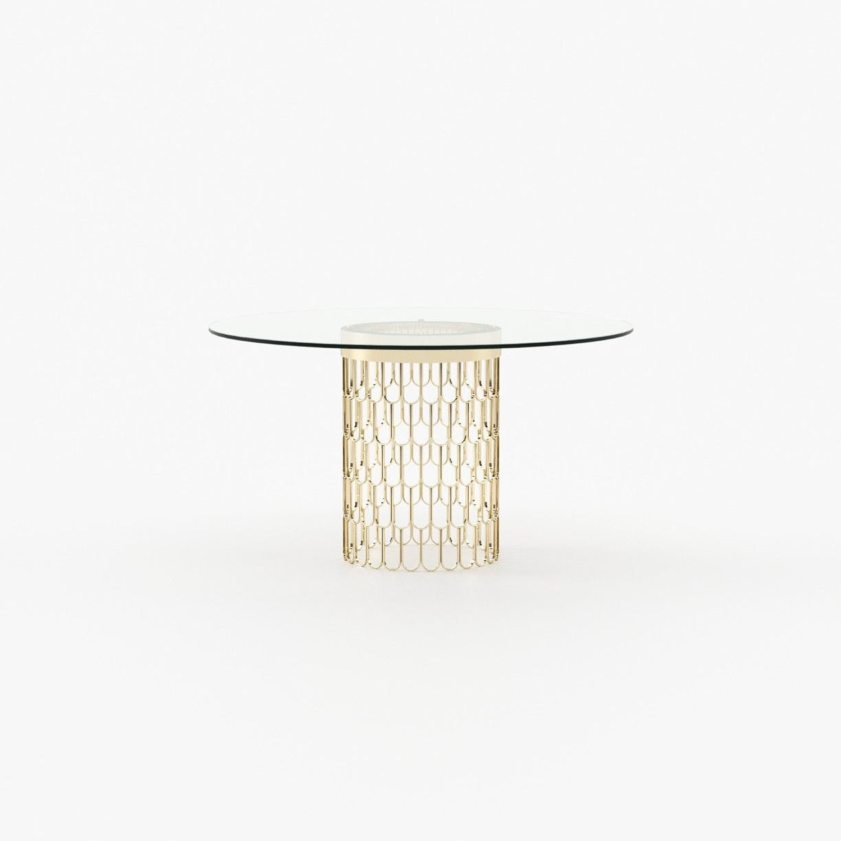 Laskasas BRENDA Dining & Bar Table Clear Mirror - Araco Interiors