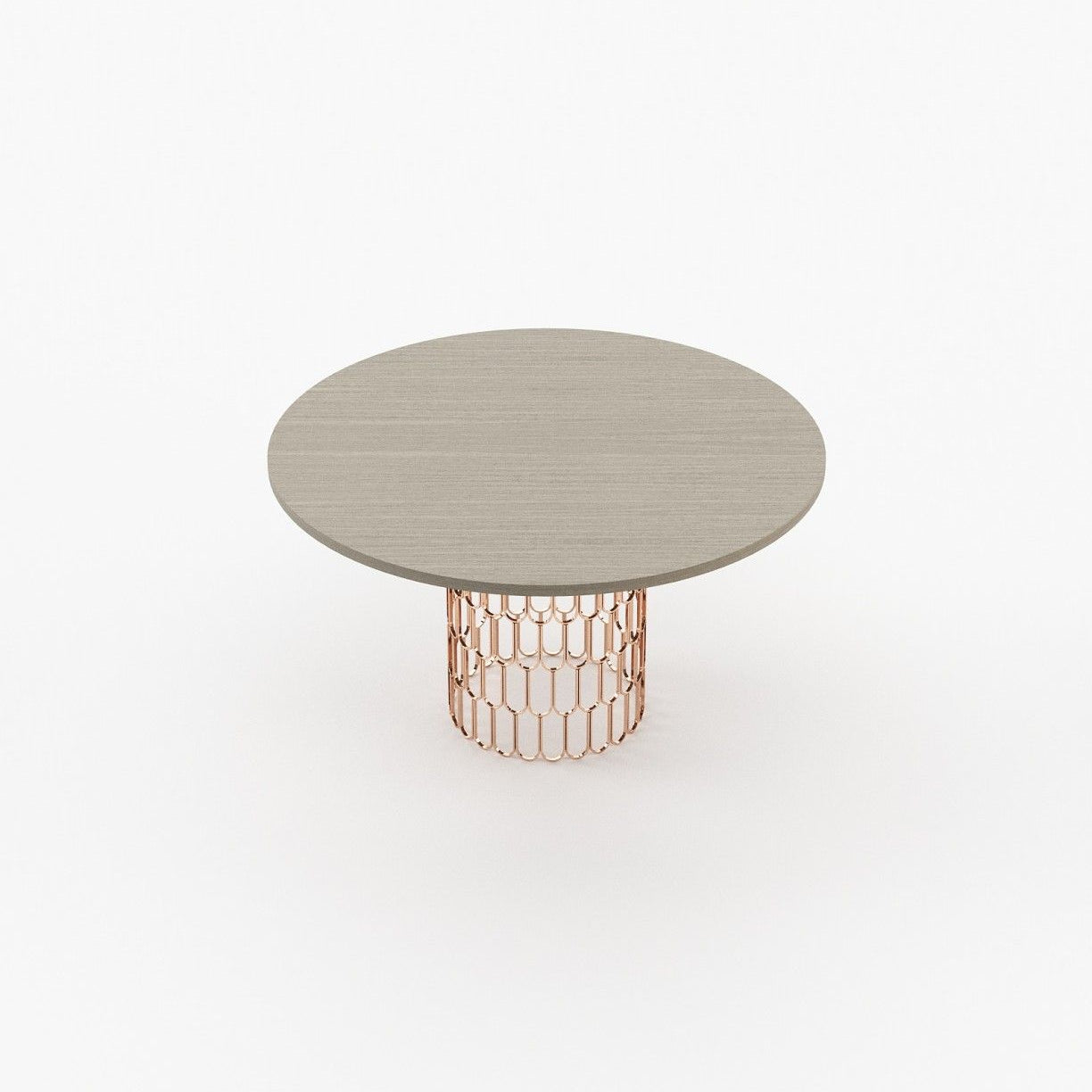 Laskasas BRENDA Dining & Bar Table Grey Eucalyptus Veneer Matte - Araco Interiors