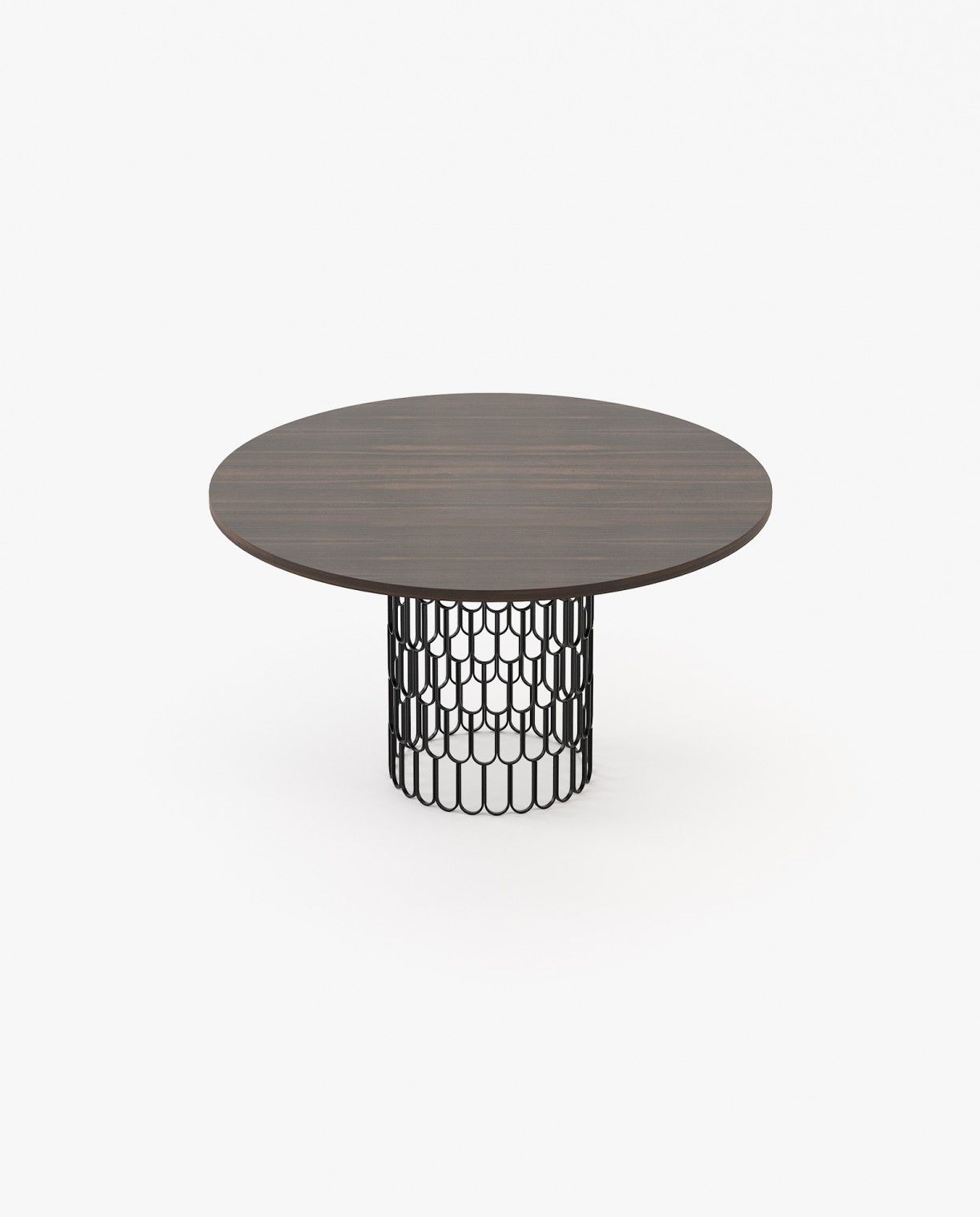 Laskasas BRENDA Dining & Bar Table Smoked Eucalyptus Veneer Matte - Araco Interiors