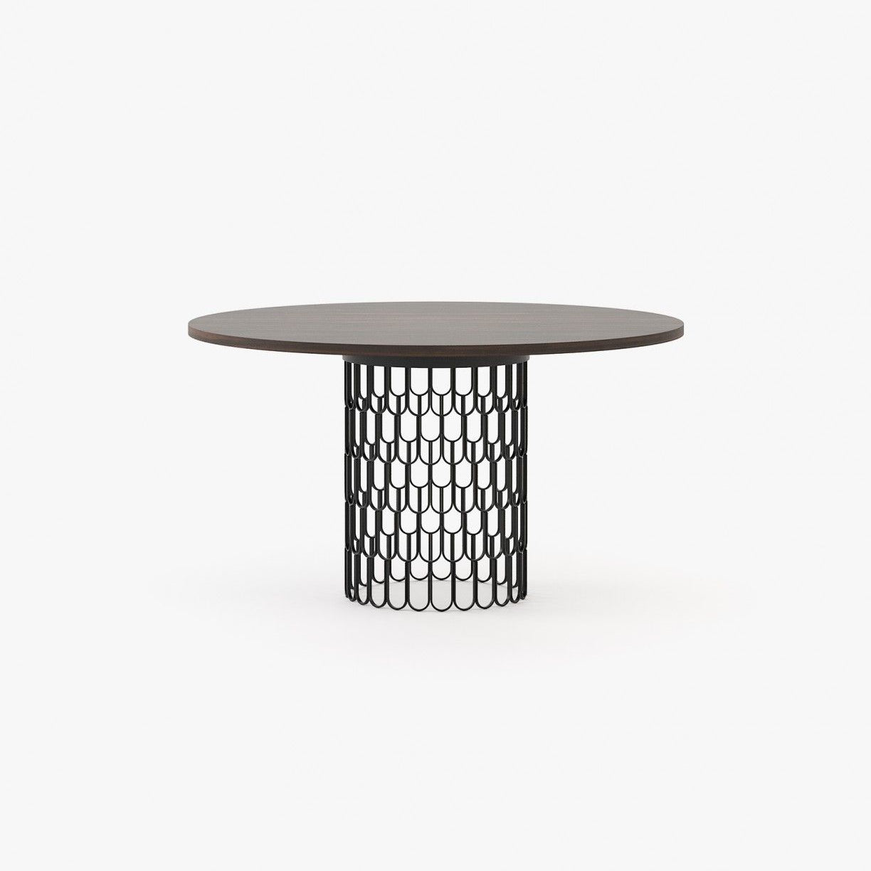 Laskasas BRENDA Dining & Bar Table Smoked Eucalyptus Veneer Matte - Araco Interiors