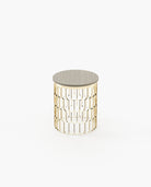 Laskasas BRENDA Nest & Side Table Aged Oak Veneer Matte - Araco Interiors