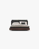 Laskasas BROOKE Bed & Headboard Piera Anthracite - Araco Interiors