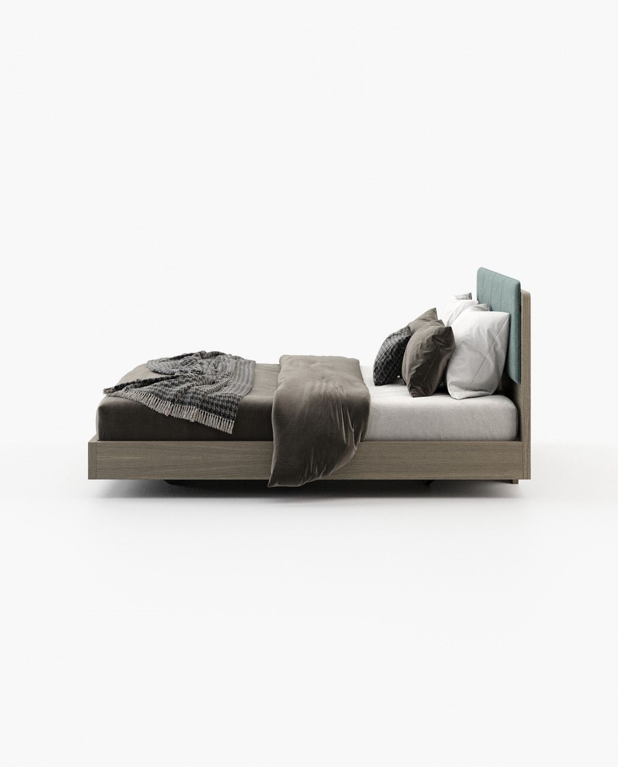 Laskasas BRUNY Bed & Headboard Vienna Safira - Araco Interiors