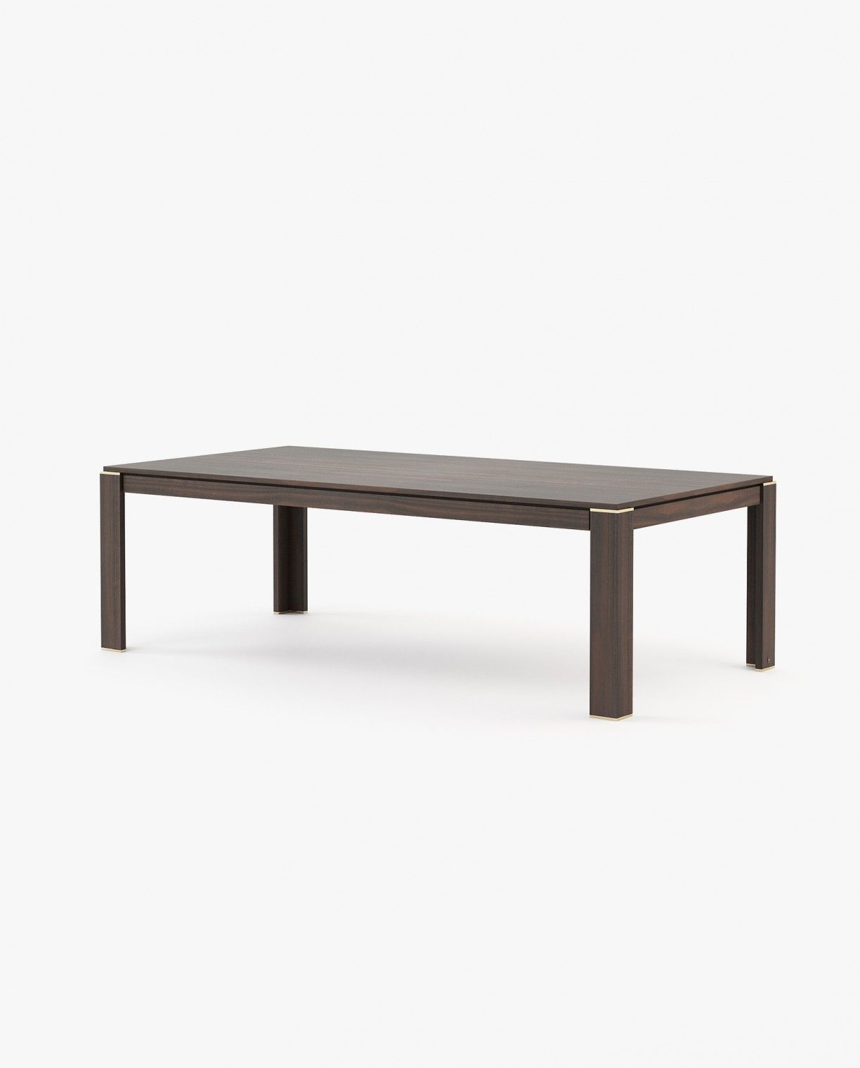 Laskasas BUDA Dining & Bar Table Smoked Eucalyptus Veneer Matte - Araco Interiors
