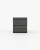 Laskasas CAIRO Bedside Cabinet & Table Grey Eucalyptus Veneer Matte - Araco Interiors