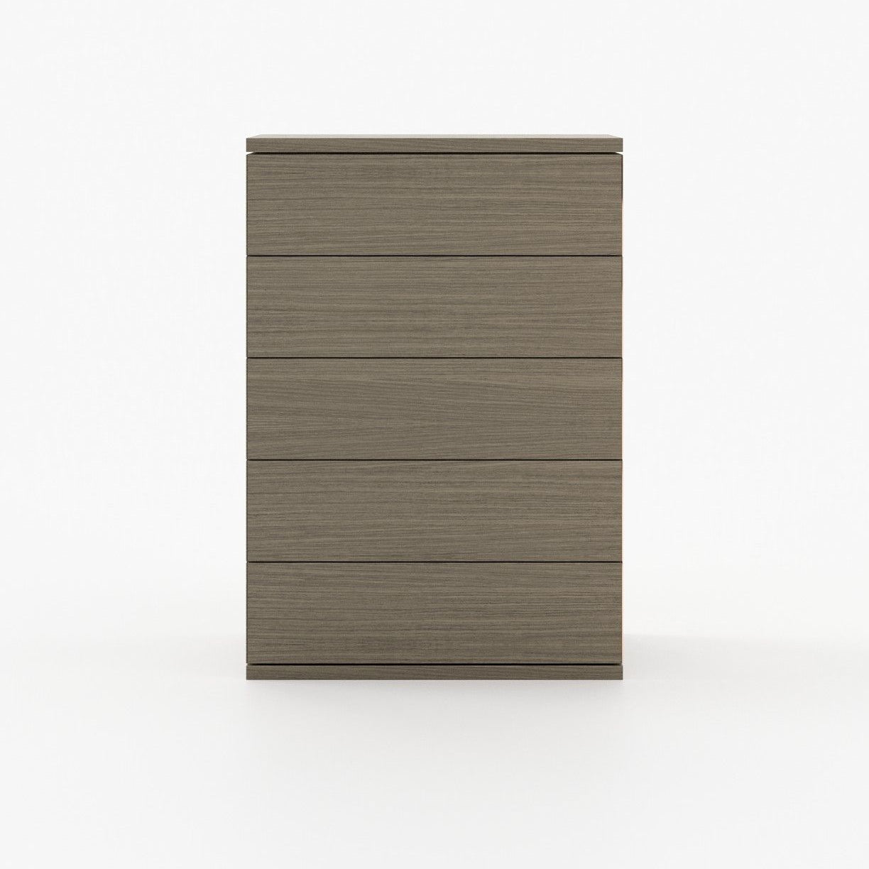 Laskasas CAIRO Tallboy Chest of Drawers Aged Oak Veneer Matte - Araco Interiors