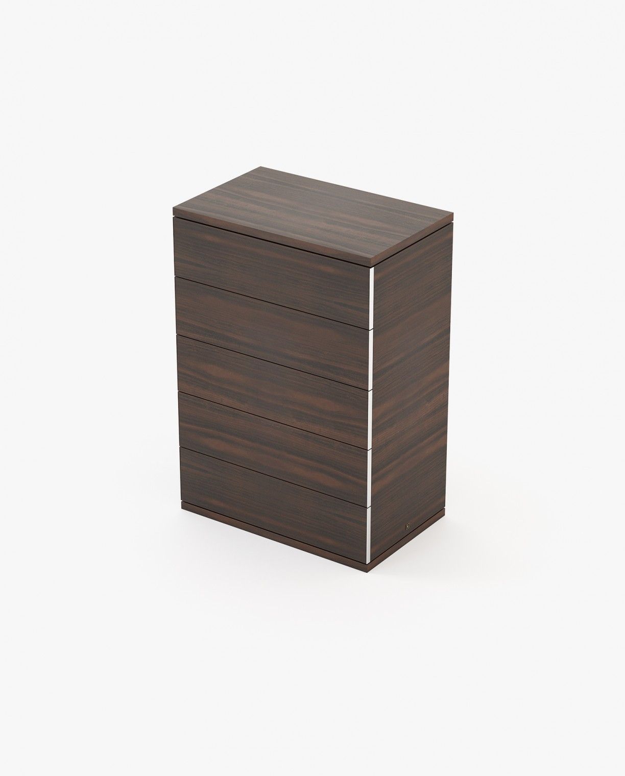 Laskasas CAIRO Tallboy Chest of Drawers Smoked Eucalyptus Veneer Matte - Araco Interiors
