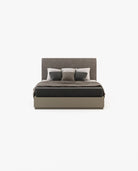 Laskasas CANTÃO Bed & Headboard Vienna Khaki - Araco Interiors