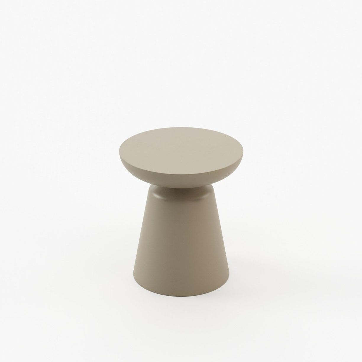 Laskasas CAP Nest & Side Table Beige Grey Lacquer Matte - Araco Interiors