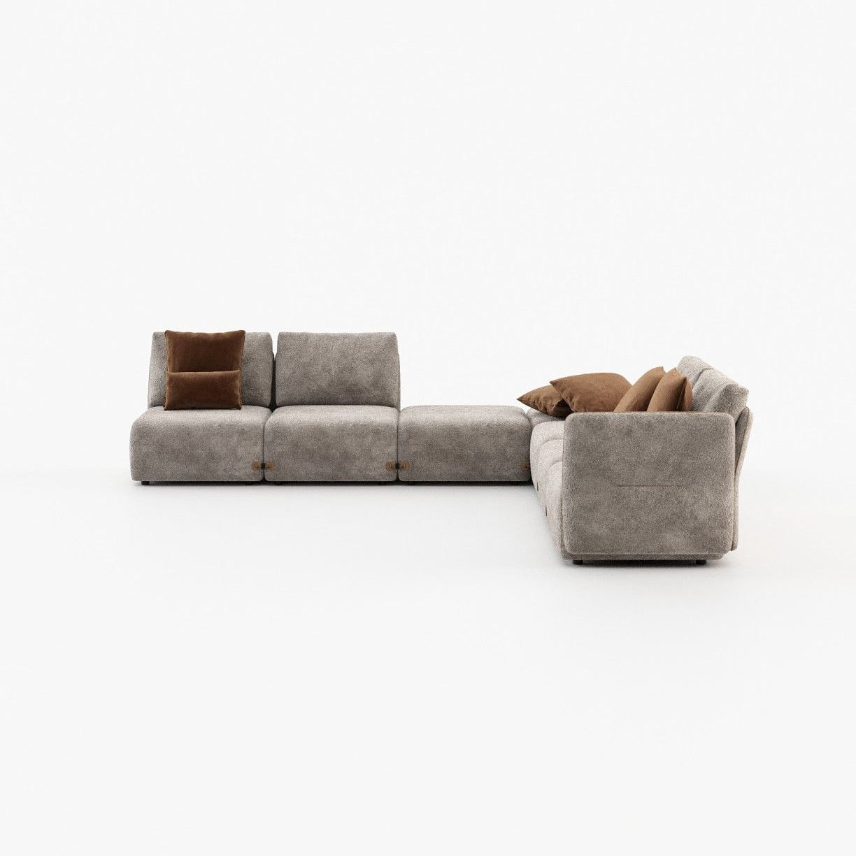 Laskasas CASABLANCA arm module Sofa Dom Pearl - Araco Interiors