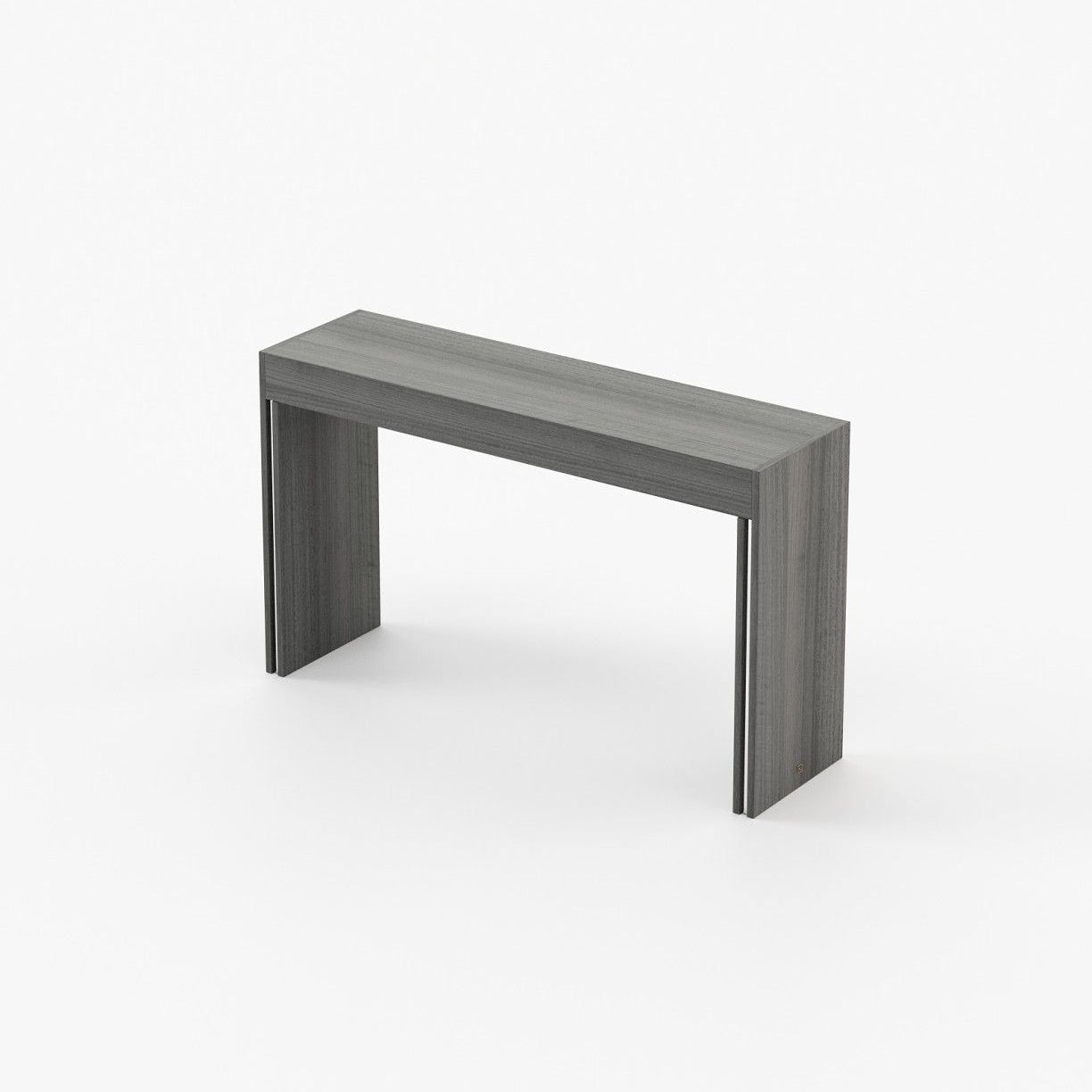 Laskasas CEUTA Console Table Grey Eucalyptus Veneer Matte - Araco Interiors