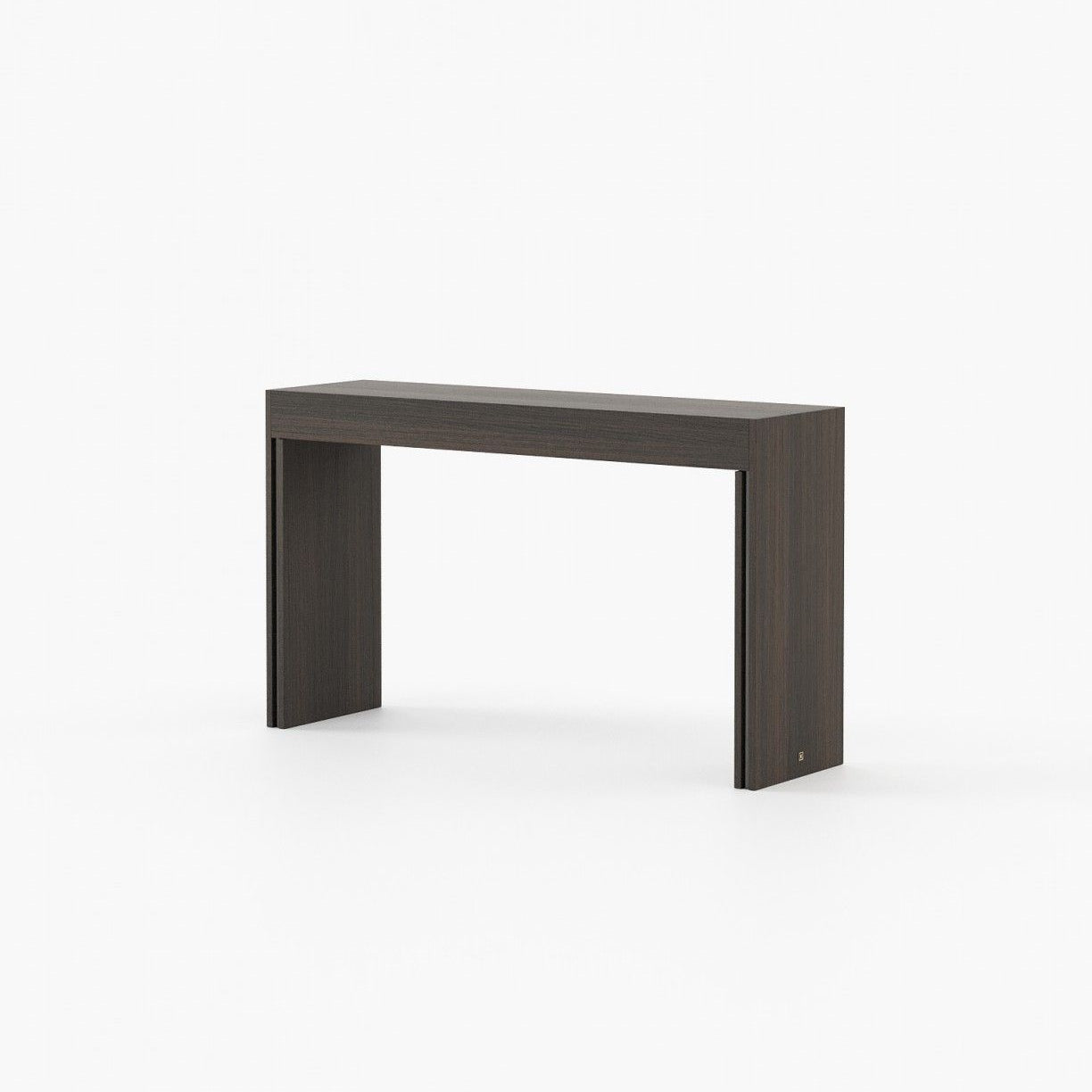 Laskasas CEUTA Console Table Smoked Oak Veneer Matte - Araco Interiors