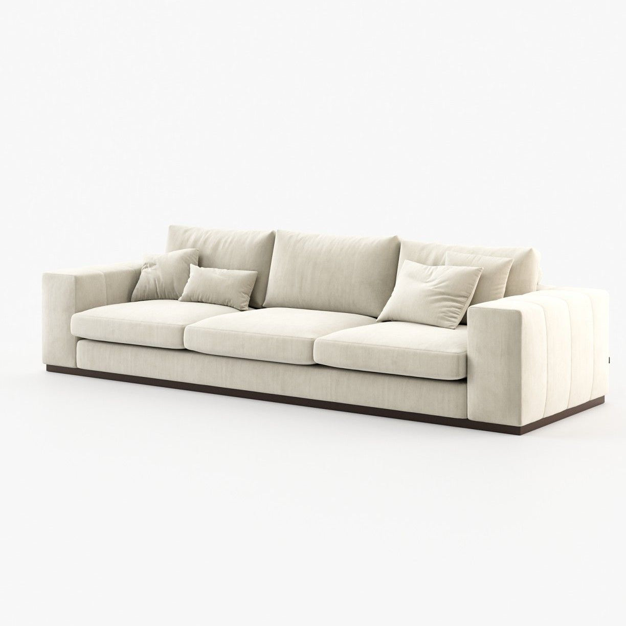 Laskasas CHARLIE 3 seater Sofa Vienna Cream - Araco Interiors