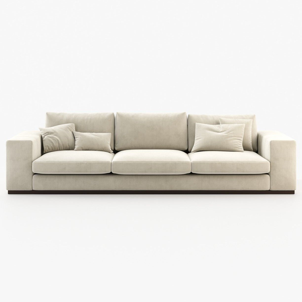 Laskasas CHARLIE 3 seater Sofa Vienna Cream - Araco Interiors