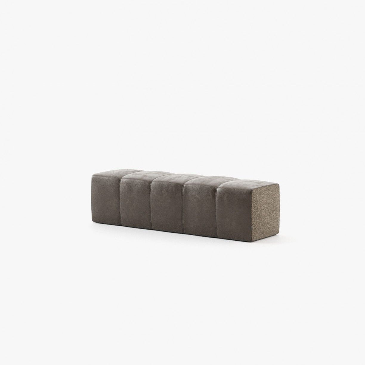 Laskasas CHARLIE Dining Chair & Bench Moscow Truffle Leather - Araco Interiors