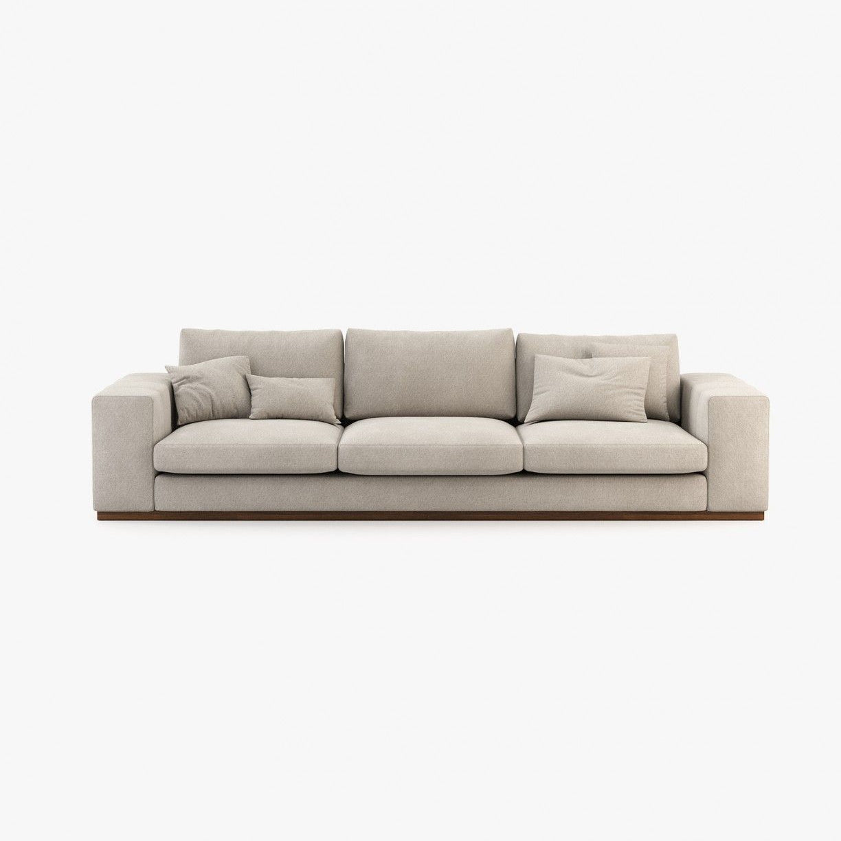 Laskasas CHARLIE with chaiselongue Sofa Xangai Sand - Araco Interiors