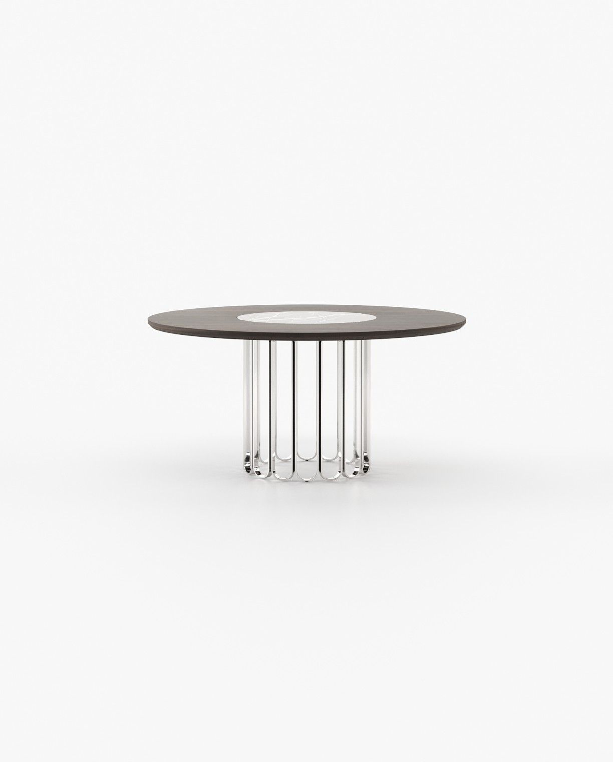 Laskasas CHERYL Dining & Bar Table Smoked Eucalyptus Veneer Matte - Araco Interiors