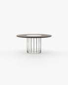 Laskasas CHERYL Dining & Bar Table Smoked Eucalyptus Veneer Matte - Araco Interiors