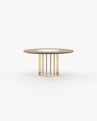 Laskasas CHERYL Dining & Bar Table Walnut Veneer Matte - Araco Interiors