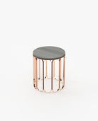Laskasas CHERYL Nest & Side Table Grey Eucalyptus Veneer Matte - Araco Interiors