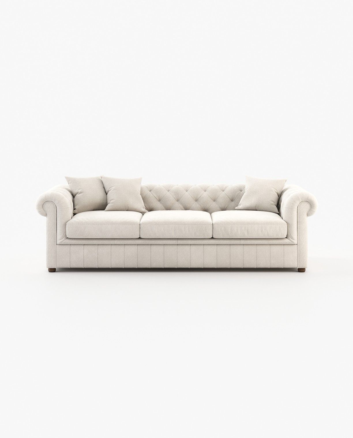 Laskasas CHESTER 2 seater Sofa Xangai White - Araco Interiors