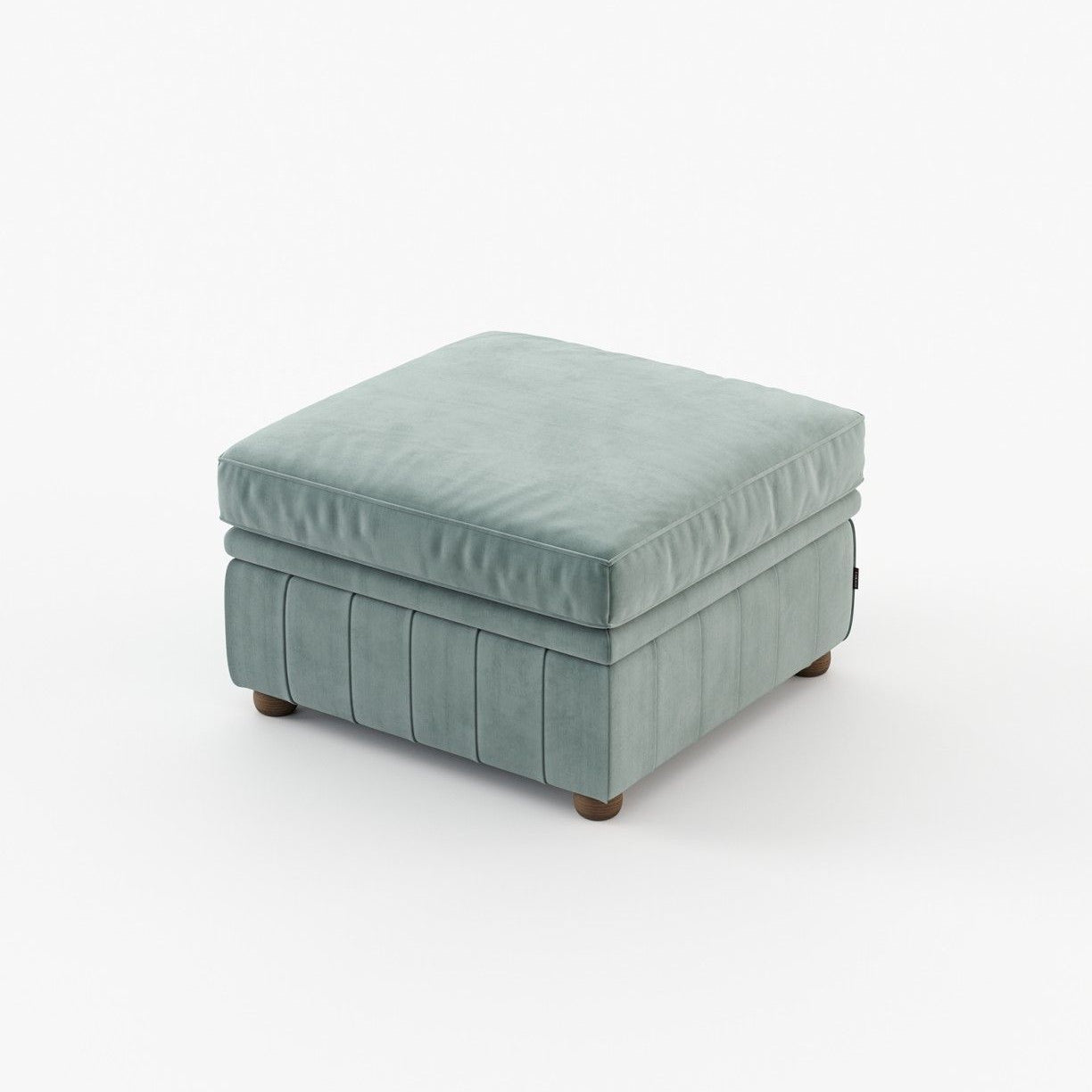 Laskasas CHESTER Footstool & Pouf Vienna Safira - Araco Interiors