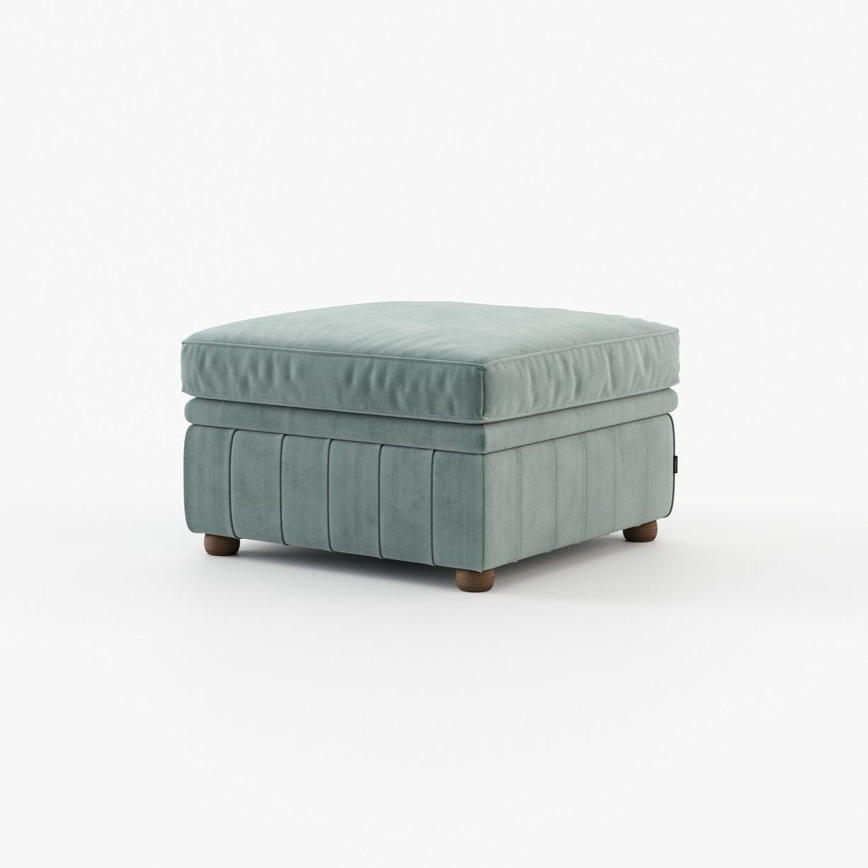 Laskasas CHESTER Footstool & Pouf Vienna Safira - Araco Interiors