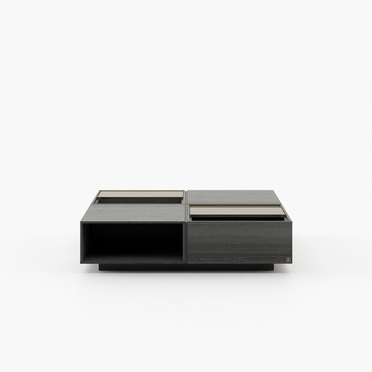 Laskasas CHIOS Coffee Table Grey Eucalyptus Veneer Matte - Araco Interiors
