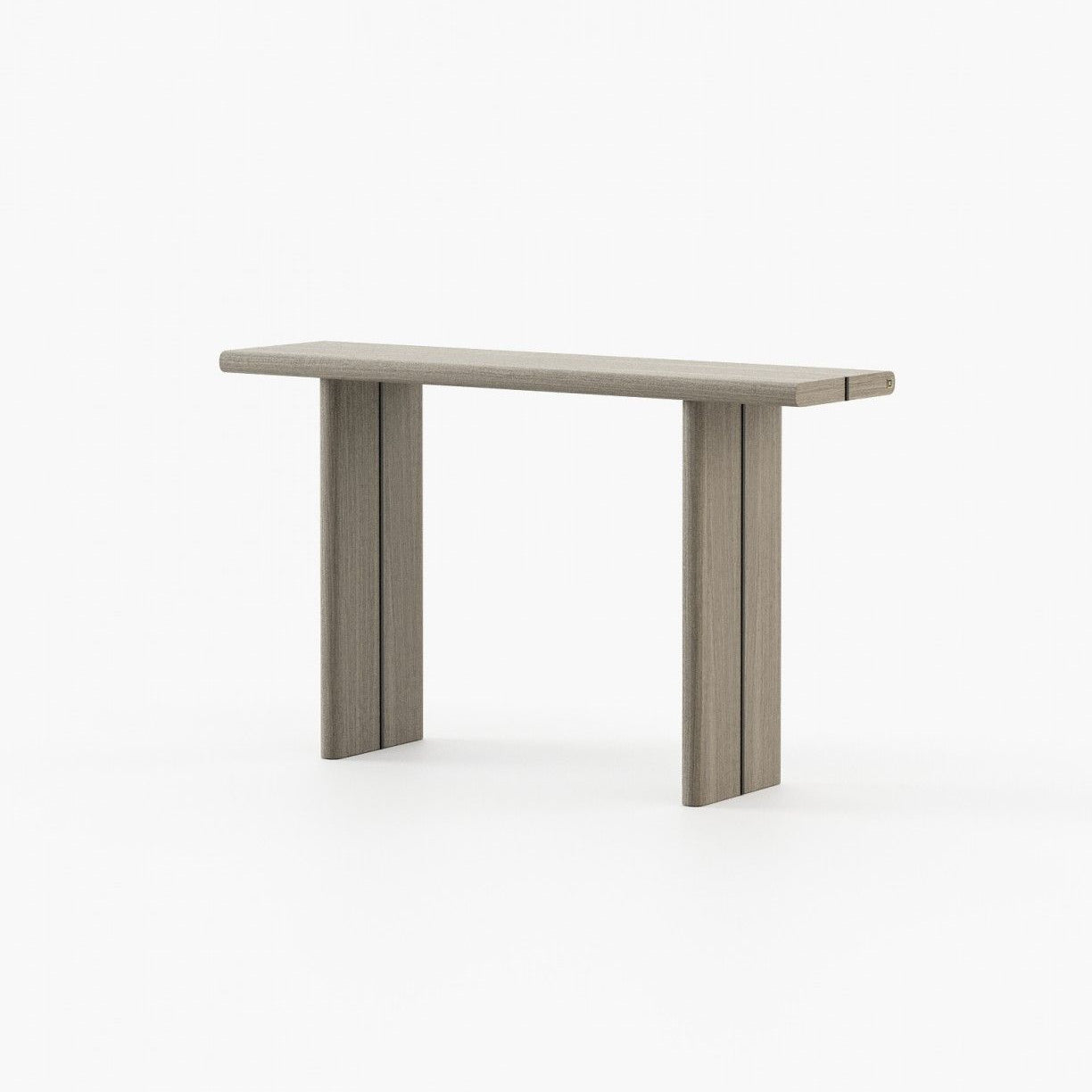 Laskasas CHIOS Console Table Aged Oak Veneer Matte - Araco Interiors
