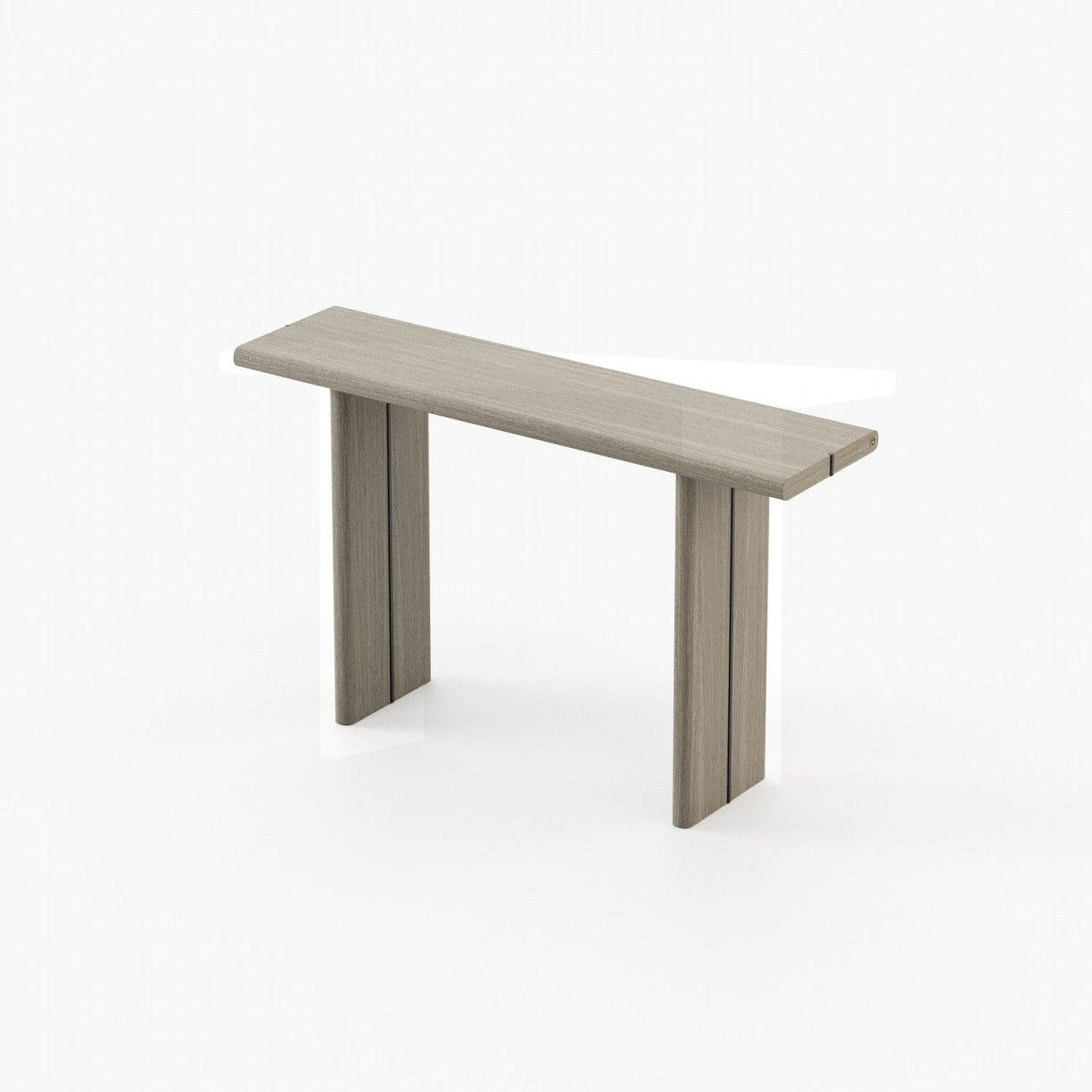 Laskasas CHIOS Console Table Aged Oak Veneer Matte - Araco Interiors
