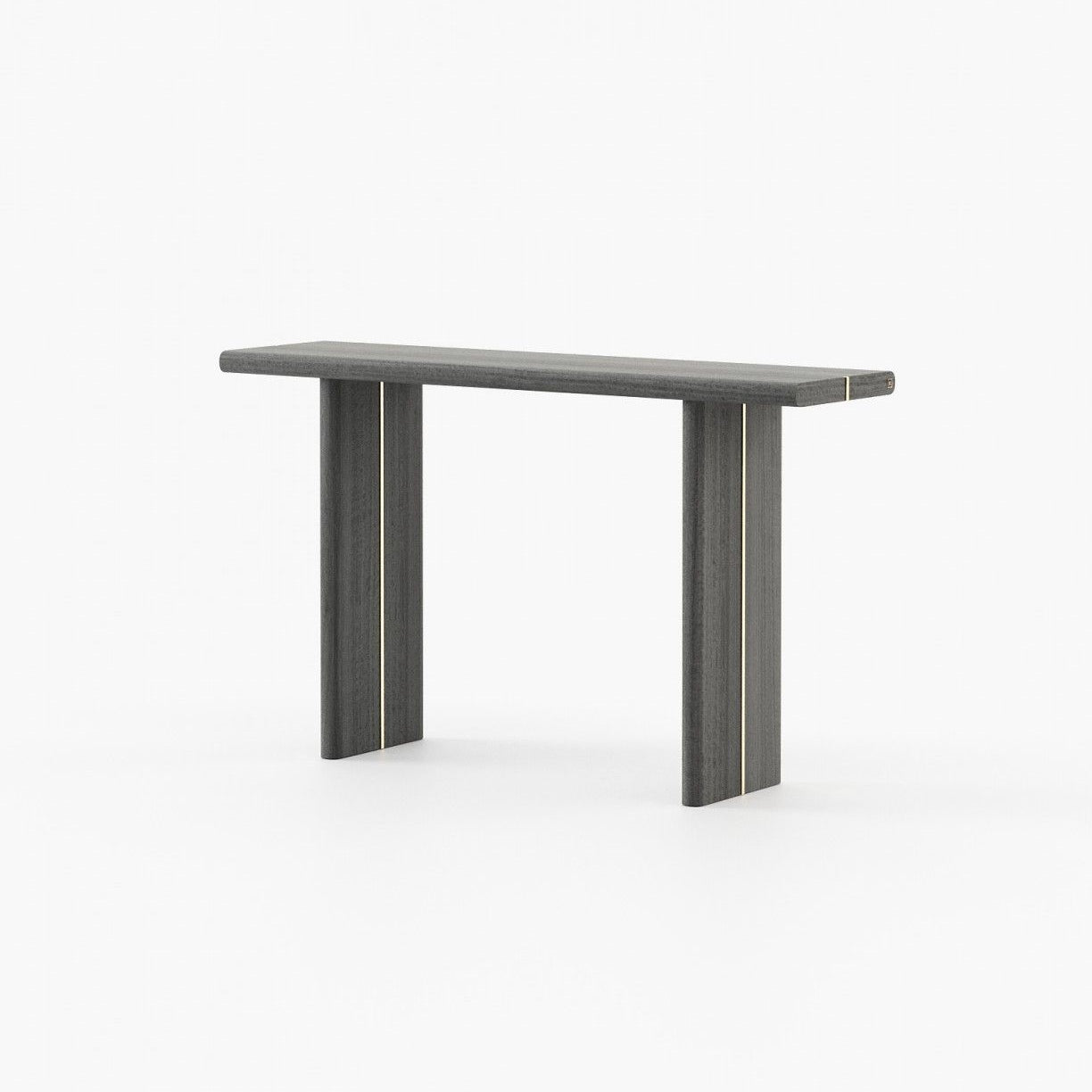 Laskasas CHIOS Console Table Grey Eucalyptus Veneer Matte - Araco Interiors