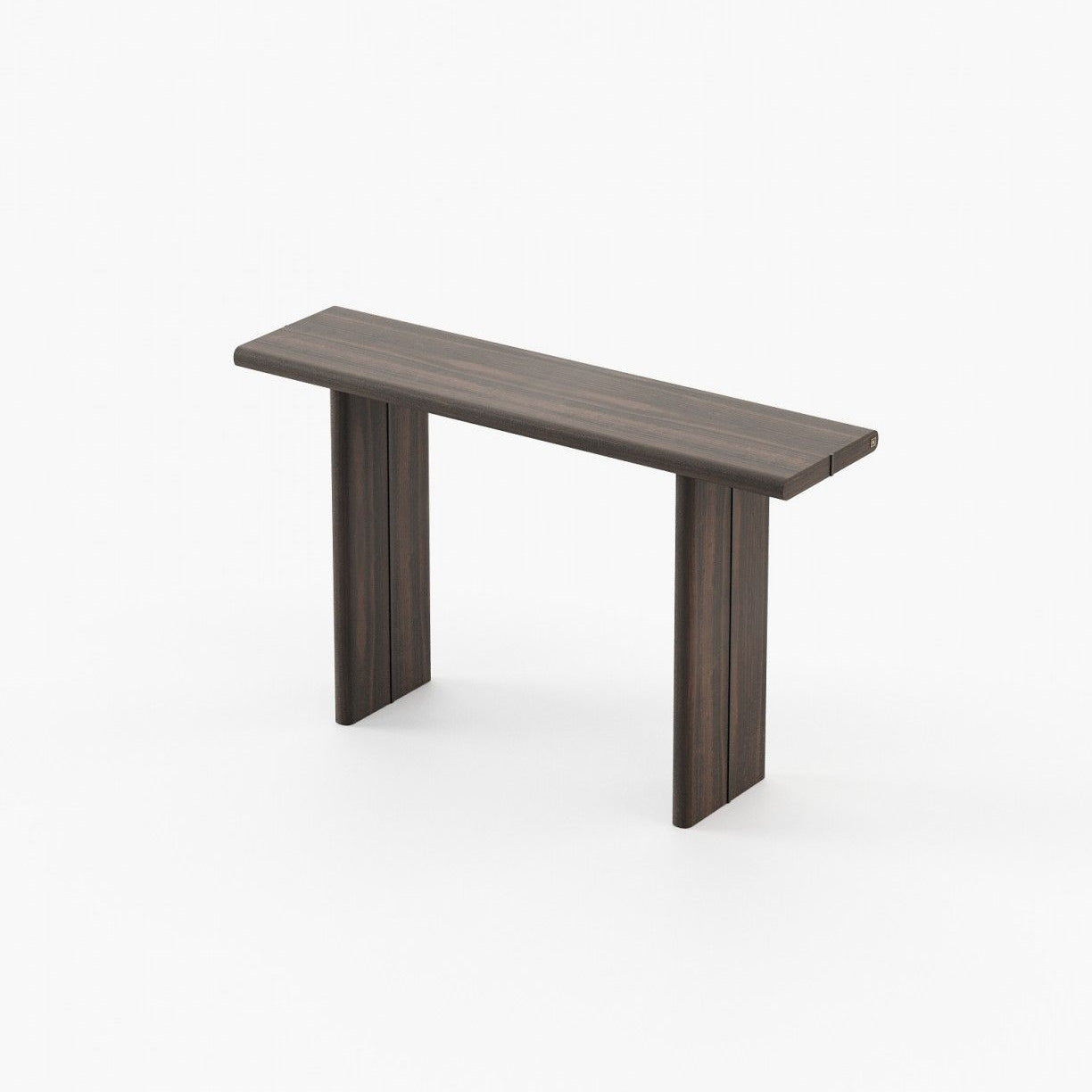 Laskasas CHIOS Console Table Smoked Eucalyptus Veneer Matte - Araco Interiors