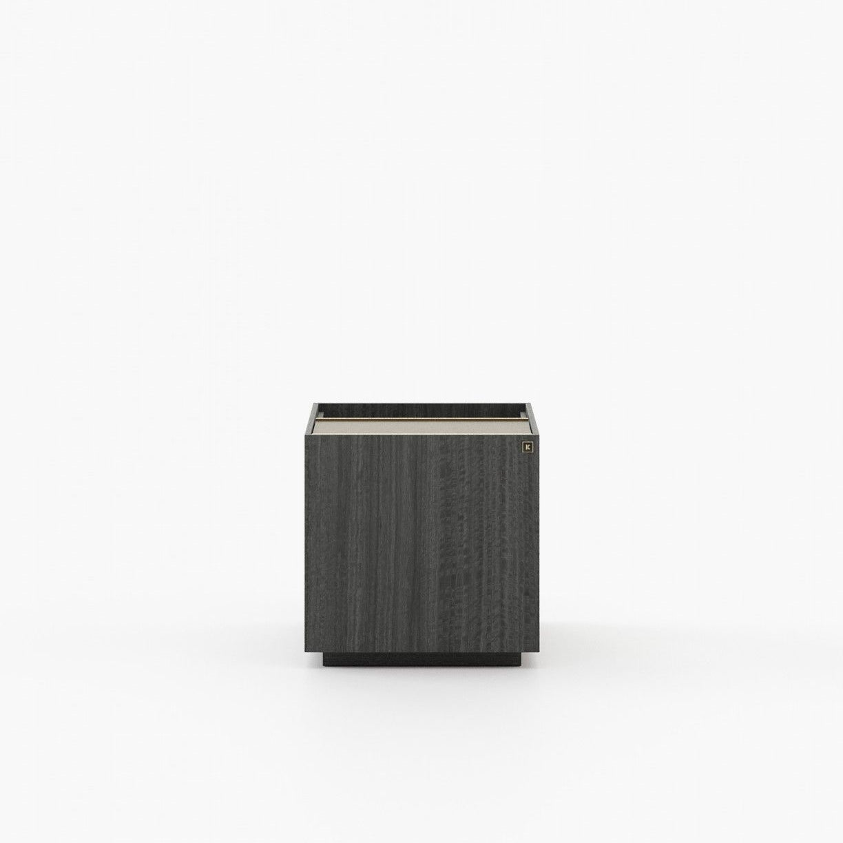 Laskasas CHIOS Nest & Side Table Grey Eucalyptus Veneer Matte - Araco Interiors