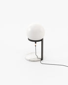 Laskasas CLARKE Table & Desk Lamp Carrara Marble - Araco Interiors