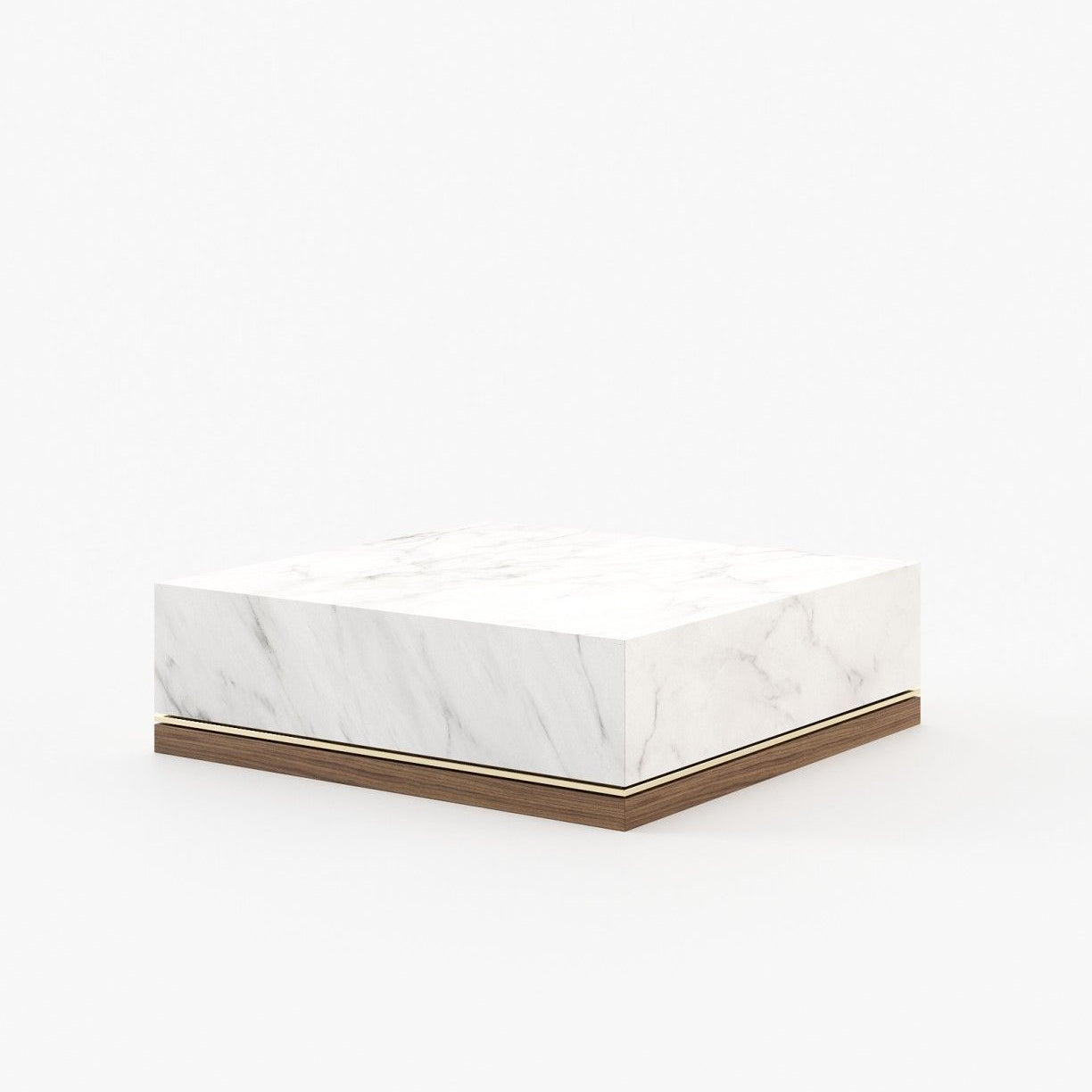 Laskasas CLEA Coffee Table Carrara Marble - Araco Interiors