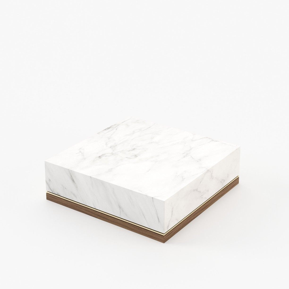Laskasas CLEA Coffee Table Carrara Marble - Araco Interiors