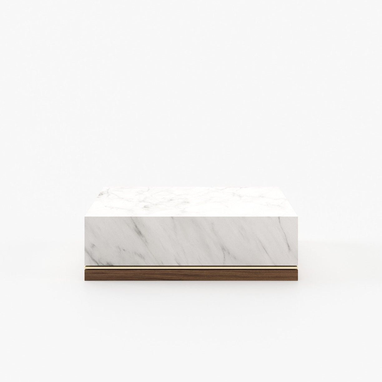 Laskasas CLEA Coffee Table Carrara Marble - Araco Interiors