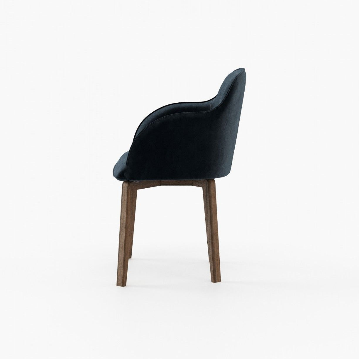 Laskasas CLYDE Dining Chair & Bench Vienna Deep Blue - Araco Interiors