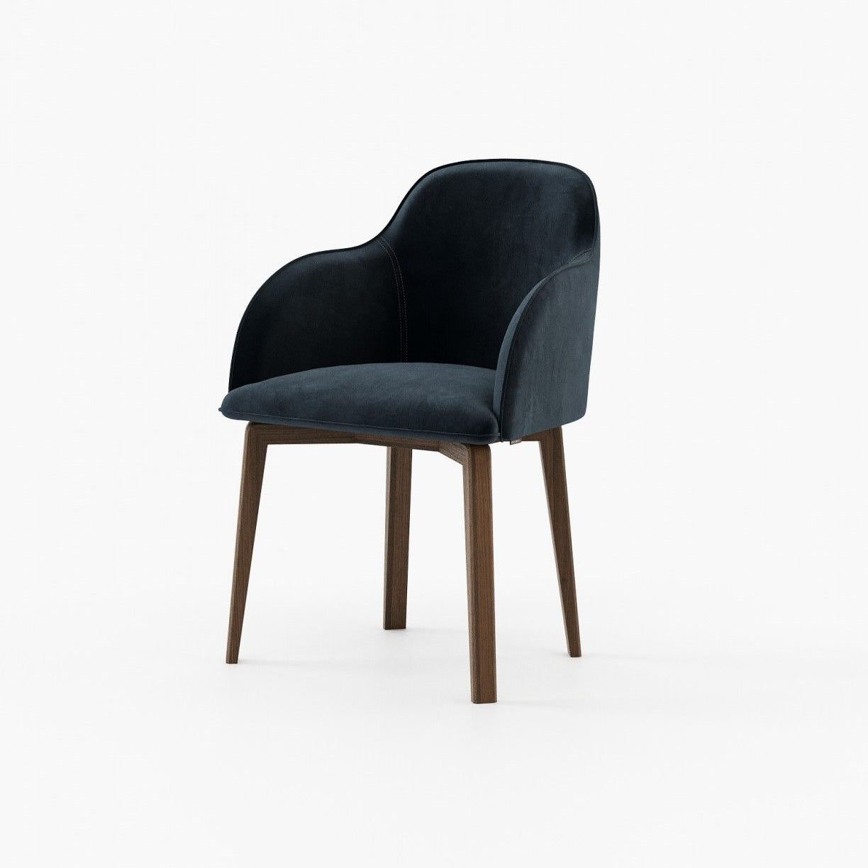 Laskasas CLYDE Dining Chair & Bench Vienna Deep Blue - Araco Interiors