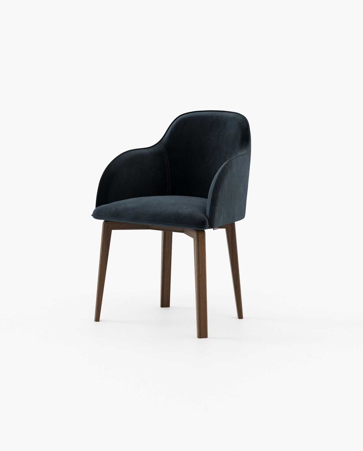 Laskasas CLYDE Dining Chair & Bench Vienna Deep Blue - Araco Interiors