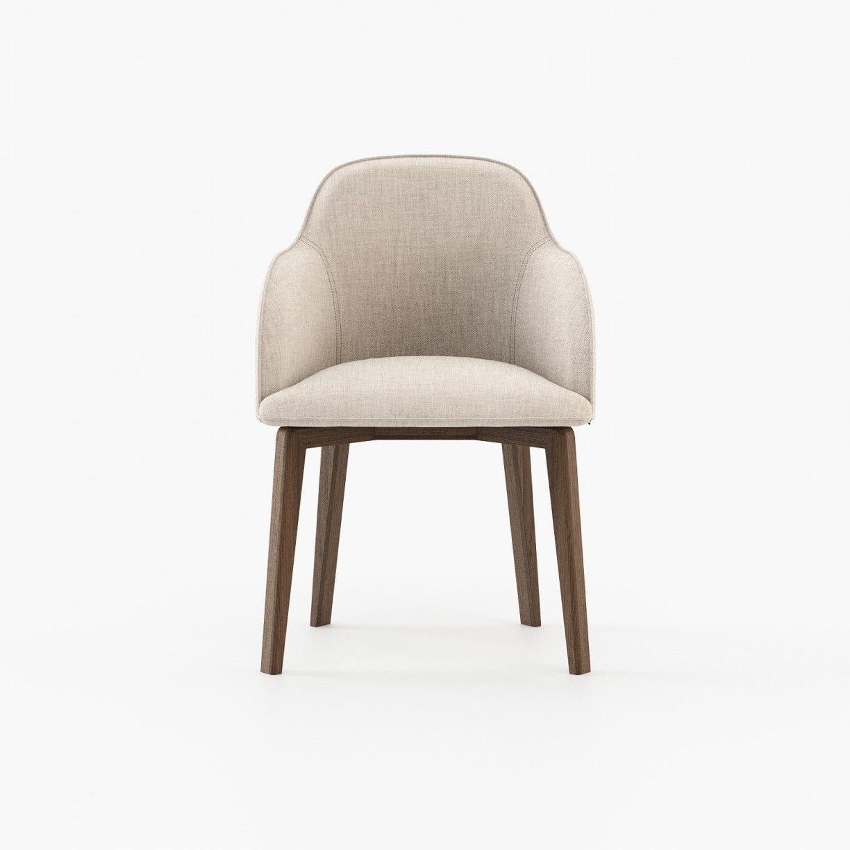 Laskasas CLYDE Dining Chair & Bench Xangai White - Araco Interiors