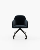 Laskasas CLYDE office Dining Chair & Bench Vienna Deep Blue - Araco Interiors