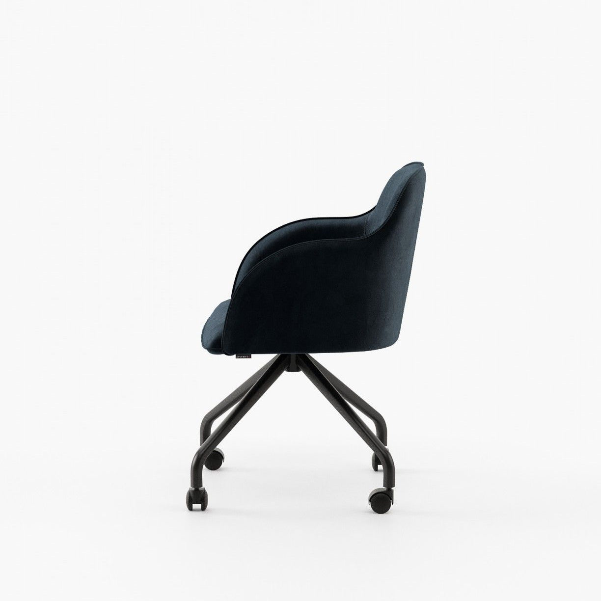 Laskasas CLYDE office Dining Chair & Bench Vienna Deep Blue - Araco Interiors