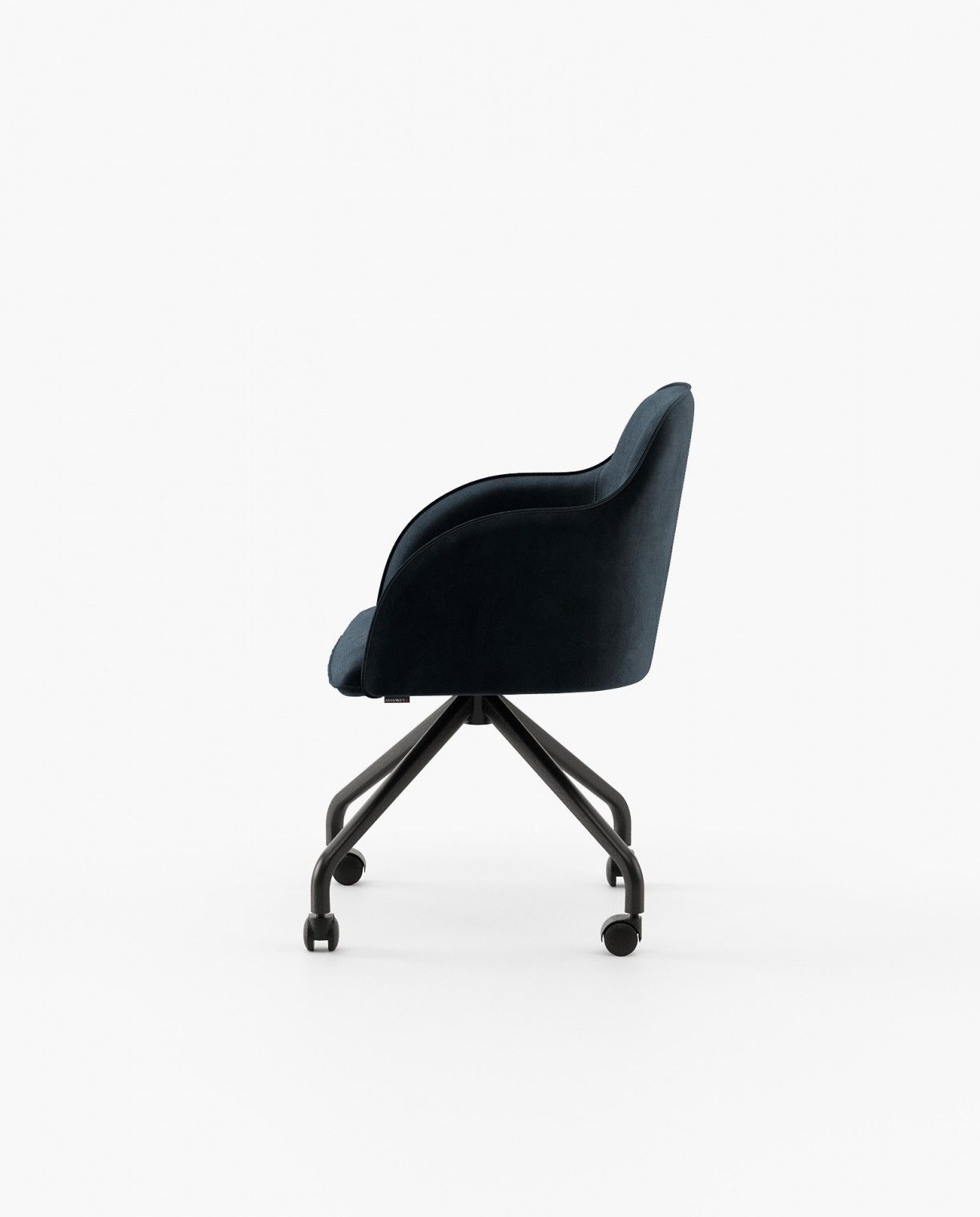 Laskasas CLYDE office Dining Chair & Bench Vienna Deep Blue - Araco Interiors