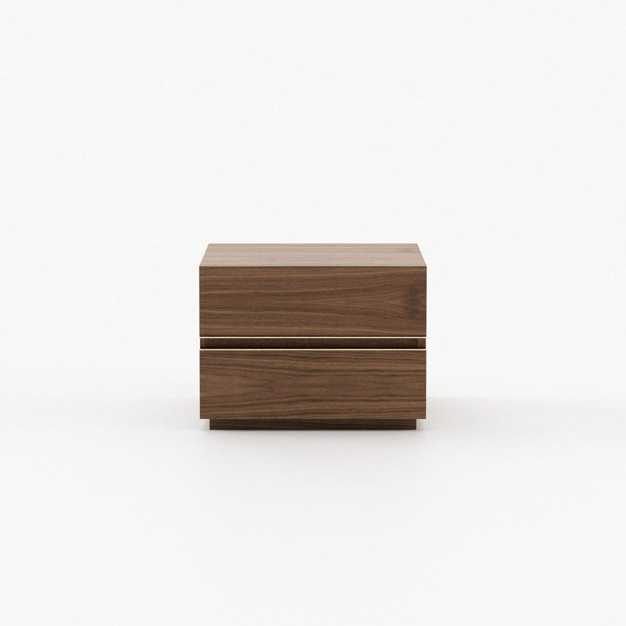 Laskasas CONNOR Bedside Cabinet & Table Walnut Veneer Matte - Araco Interiors