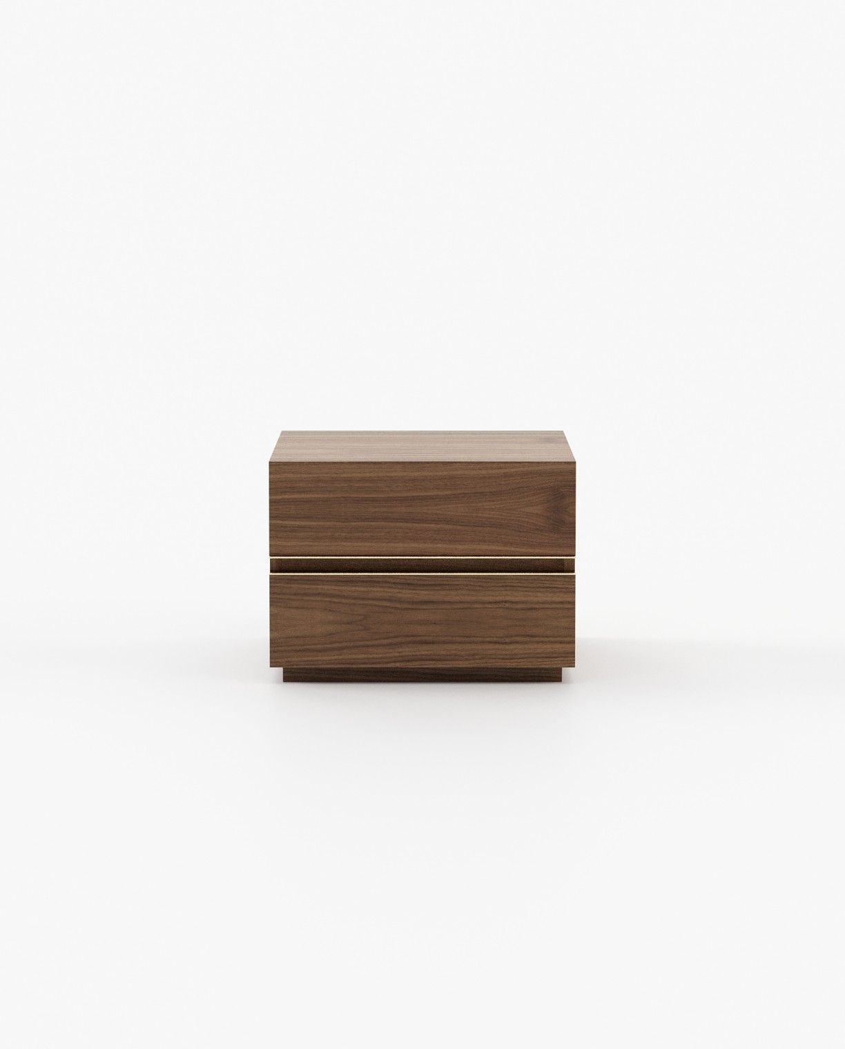 Laskasas CONNOR Bedside Cabinet & Table Walnut Veneer Matte - Araco Interiors